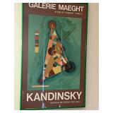 1960 Wassily Kandinsky Bauhaus Poster