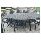 Cast Aluminum Dining Set Outdoor Patio Set