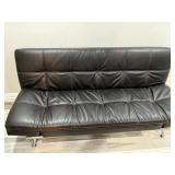 Black Leather Sofa