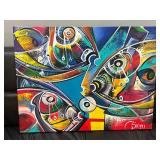 Simeon Gonzales Art Signed