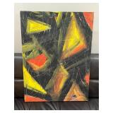 Signed Abstract Art