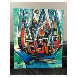 Simeon Gonzales Art Signed