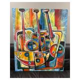 Simeon Gonzales Art Signed