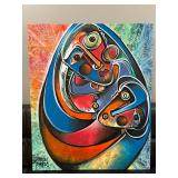 Simeon Gonzales Art Signed