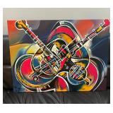 Simeon Gonzales Art Signed