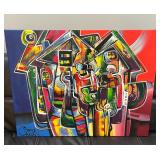 Simeon Gonzales Art Signed