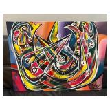 Simeon Gonzales Art Signed