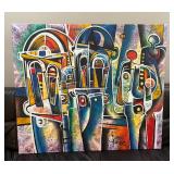 Simeon Gonzales Art Signed