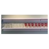 Shelving (glasses not being sold)