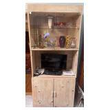 Glass Top, Storage/Bar Cabinet