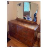 Mid Century Dresser With Mirror