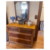 Antique Dresser With Mirror