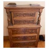 Antique Wood Dresser