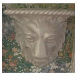 Lion Face Wall Pocket