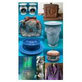 SISTERS IN CHARGE ONLINE AUCTION, HUNTINGTON NY - URANIUM GLASS, MID-CENTURY DECOR, HANDBAGS