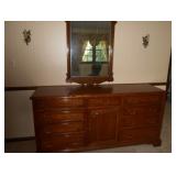 Triple Dresser with Mirror