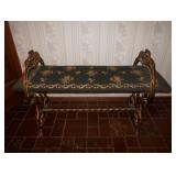 Bench with Tapestry Seat