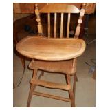 Wooden High Chair