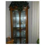 corner curio cabinet