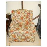 Retro flowered chair