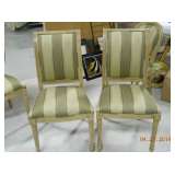 Straight back chairs