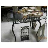 Glass Top Table Matches Baker