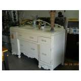 White dresser