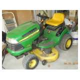 John Deere riding mower