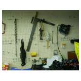 Some tools in pole barn