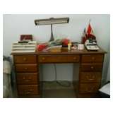 Wooden desk