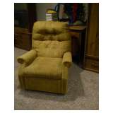 Gold recliner