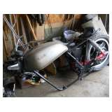 Motorcyle, possibly good for parts