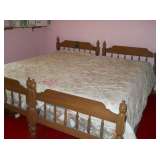 Twin beds
