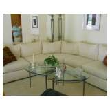 White sectional