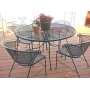 Wrought iron patio set