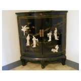 Japanese style corner cabinet