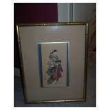 Print of Japanese woma
