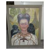 Self portrait of Frida Kahlo