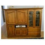 Entertainment center & TV