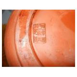 Etching on Siam flower pot