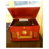 Turntable, CD & Cassette Player, Radio