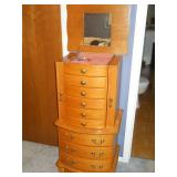 Jewelry armoire