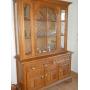 Keller light oak hutch