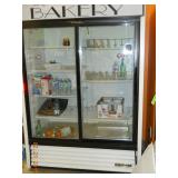 Refrigerated case w/sliding glass