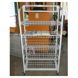 White shelving/rack