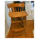 Vintage high chair