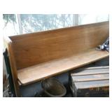 Church pew