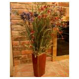 Decorative vase & flowers