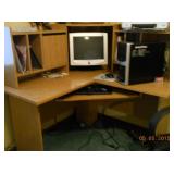 Computer Desk & Computer