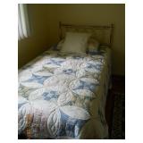 1 of 2 twin beds
